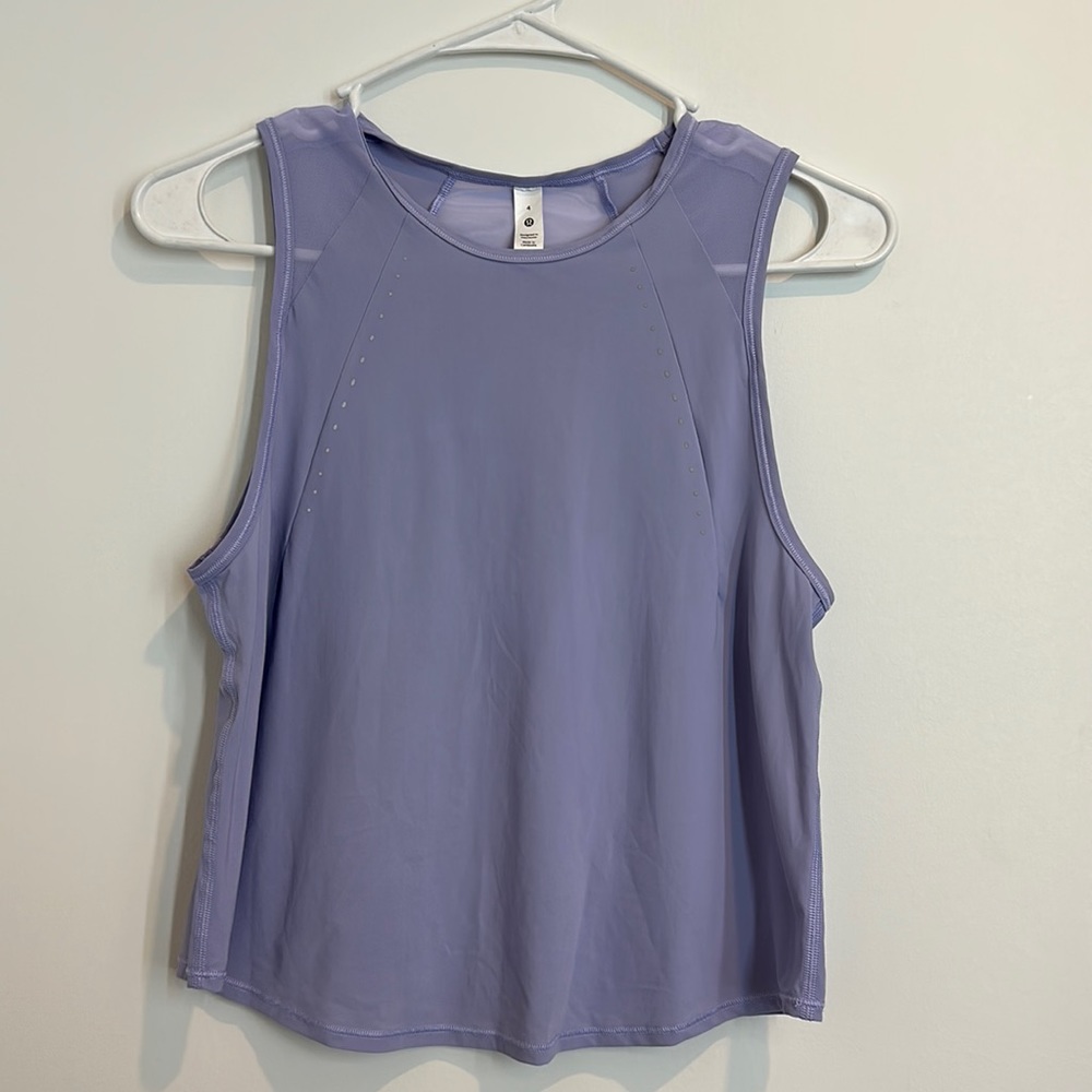 Lululemon Sculpt Cropped Tank Top